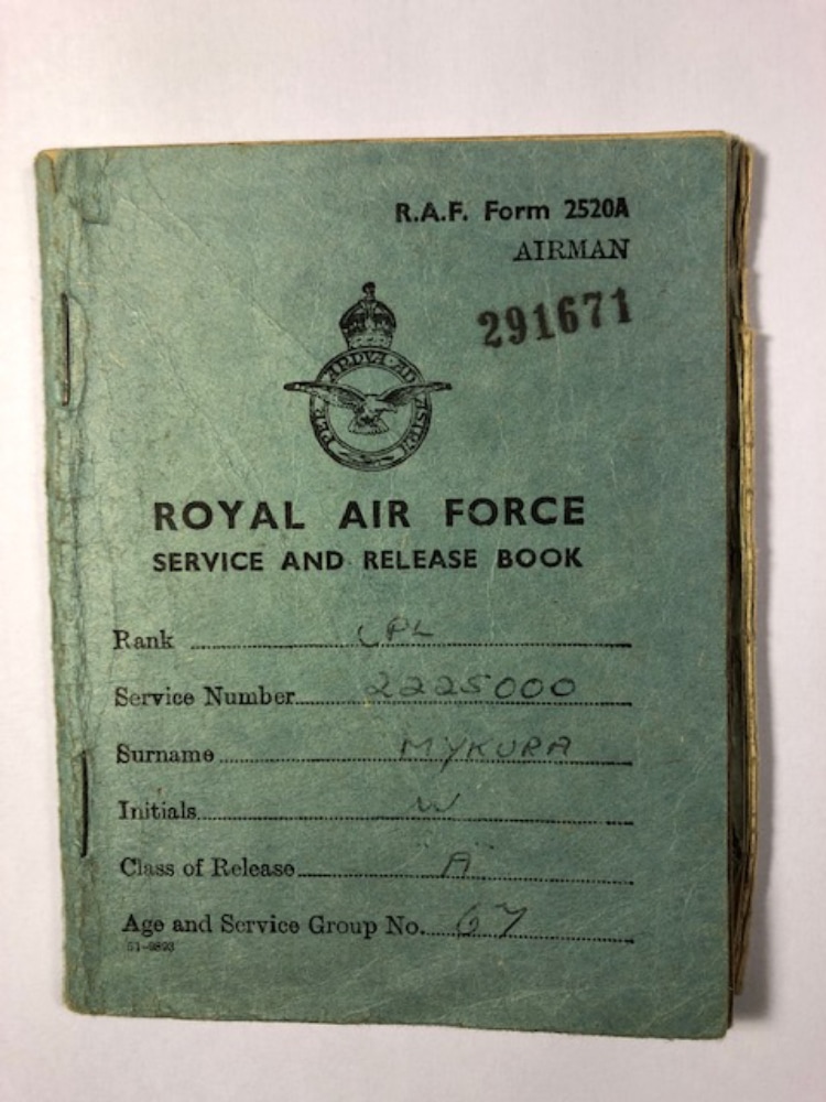 Walter Mykura 1 RAF book cover
